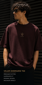 Velor Oversized Classic Tee